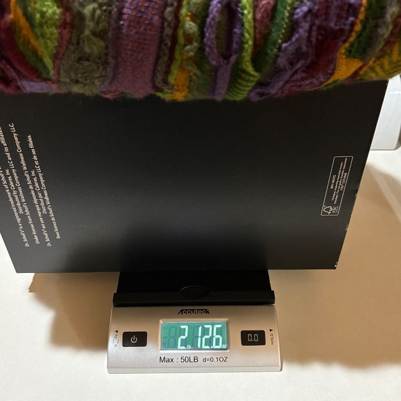 VTG COOGI Australia Men 100% Wool 3D Chunky CrewNeck Sweater Sz L/ XL Cosby Rare - Picture 14 of 14